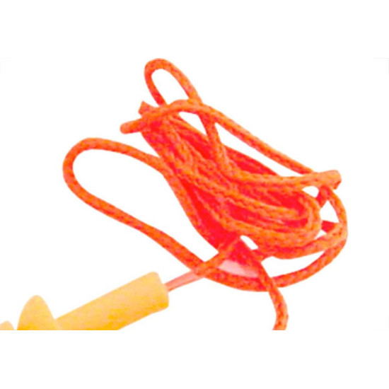 Protetor Auditivo Silicone Laranja - Kit C/20 PR Protetor Auditivo Silicone Laranja - Kit C/20 PR