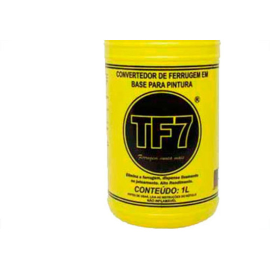 Removedor Neutralizador Convertedor. De Ferrugem Tf7 1 Lts Removedor Neutralizador Convertedor. De Ferrugem Tf7 1 Lts