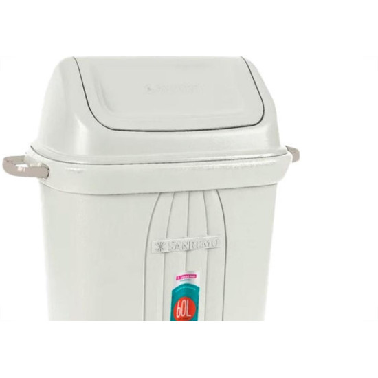 Lixeira Sanremo Basculante 60Lt-284 Lixeira Sanremo Basculante 60Lt-284