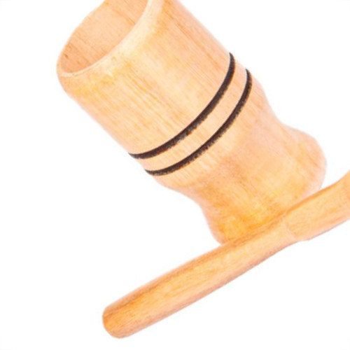 Pilao Madeira C/Bastao Stolf 12X7Cm-15 Pilao Madeira C/Bastao Stolf 12X7Cm-15