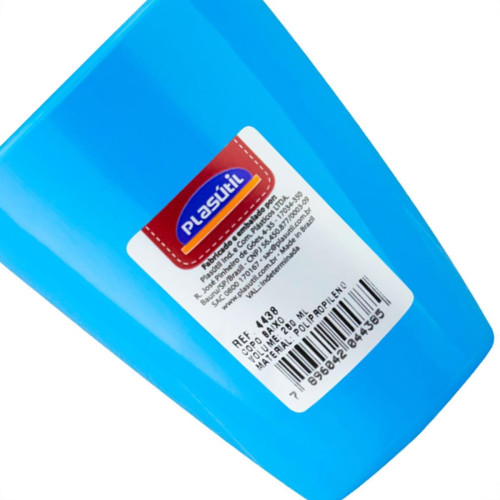 Copo Plasutil Baixo 280Ml -4438 Copo Plasutil Baixo 280Ml -4438