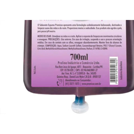 Sabonete Espuma Prem.Sensitiv 700Ml Sabonete Espuma Prem.Sensitiv 700Ml