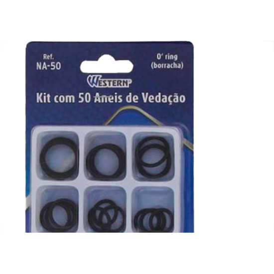 Aneis De Vedacao Kit C/ 50Pc Na-50 Aneis De Vedacao Kit C/ 50Pc Na-50