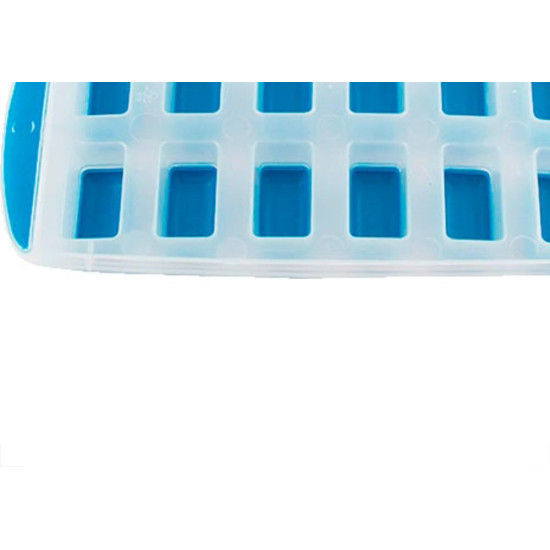 Forma Silicone P/Gelo Qdr.West-Fg02 Forma Silicone P/Gelo Qdr.West-Fg02