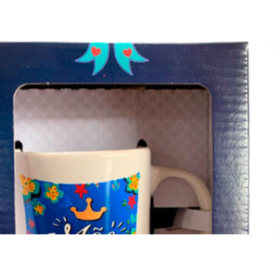 Caneca C/Pr.Regina Mae 340Ml-453 Caneca C/Pr.Regina Mae 340Ml-453