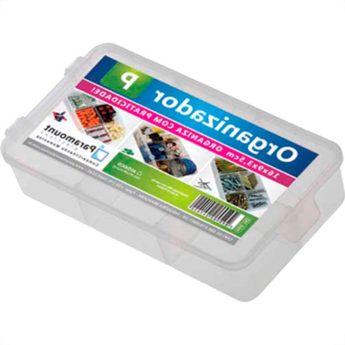 Caixa Box Org.Param. P 16X 9Cm-142 Caixa Box Org.Param. P 16X 9Cm-142