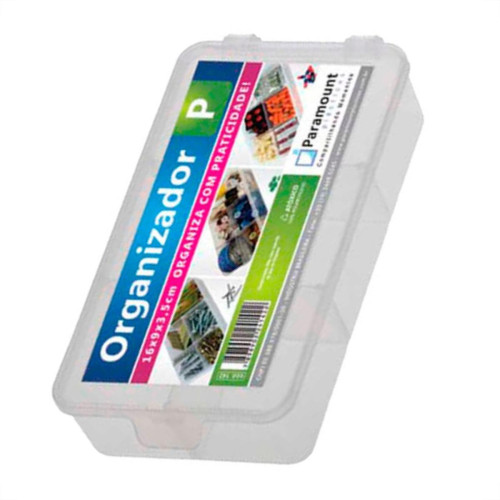 Caixa Box Org.Param. P 16X 9Cm-142 Caixa Box Org.Param. P 16X 9Cm-142