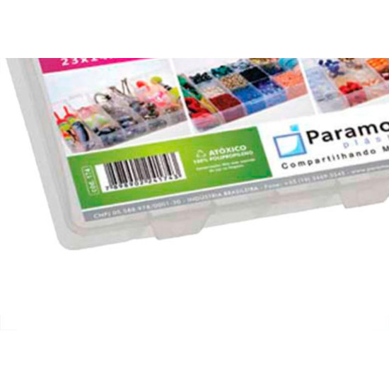 Caixa Box Org.Param. M 23X14Cm-174 Caixa Box Org.Param. M 23X14Cm-174