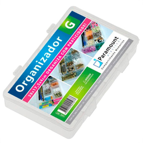 Caixa Box Org.Param.G 28X17Cm-147 Caixa Box Org.Param.G 28X17Cm-147
