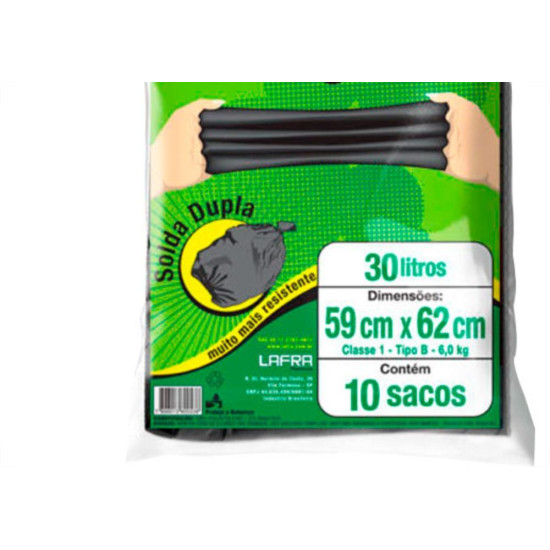 Saco P/Lixo Bom Ref. 30Lt C/10-0028 Saco P/Lixo Bom Ref. 30Lt C/10-0028