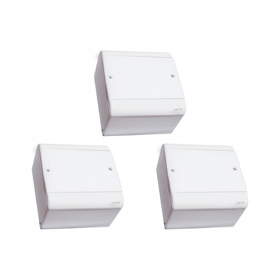 Kit C/3 - Caixa Passagem Pvc 14,5X15 Perlex Sobrepor