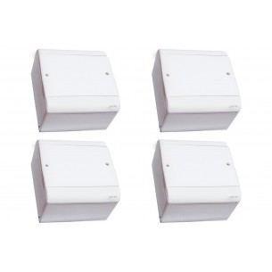 Kit C/4 - Caixa Passagem Pvc 14,5X15 Perlex Sobrepor
