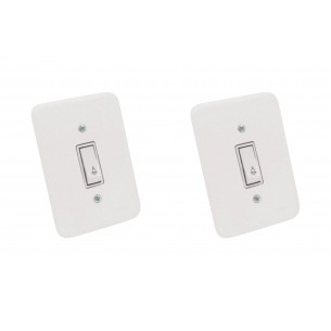 Kit C/2 - Conjunto Radial Pollar 1901001 1 Interruptor Ca...