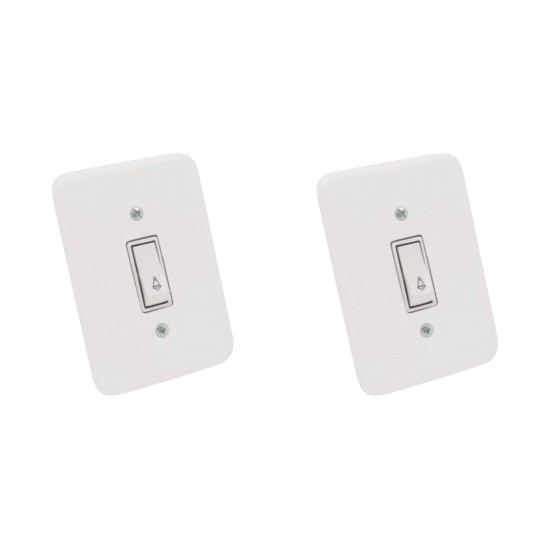 Kit C/2 - Conjunto Radial Pollar 1901001 1 Interruptor Ca...