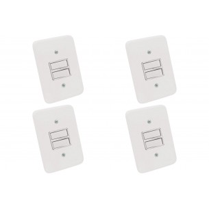 Kit C/4 - Conjunto Radial Pollar 1901003 2 interruptores ...