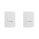 Kit C/2 - Conjunto Peesa Alfa 1502A 1 Interruptor Simples...