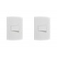 Kit C/2 - Conjunto Peesa Alfa 1502B 1 Interruptor Paralel...