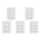 Kit C/5 - Conjunto Peesa Alfa 1507A 3 interruptores Simpl... Kit C/5 - Conjunto Peesa Alfa 1507A 3 interruptores Simpl...