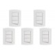Kit C/5 - Conjunto Peesa Alfa 1507B 3 interruptores Paral... Kit C/5 - Conjunto Peesa Alfa 1507B 3 interruptores Paral...