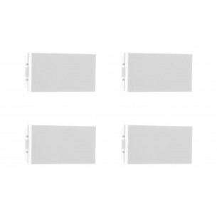 Kit C/4 - Modulo Peesa Alfa 1402A 1 Simples  Branco