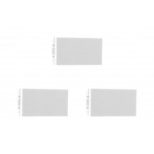 Kit C/3 - Modulo Peesa Alfa 1402B 1 Paralelo  Branco