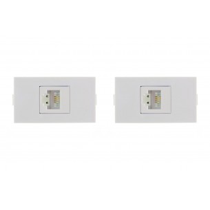 Kit C/2 - Modulo Peesa Alfa 1416 Tomada  Tel Rj11 Jack