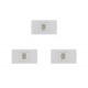 Kit C/3 - Modulo Peesa Alfa 1416 Tomada  Tel Rj11 Jack