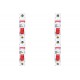 Kit C/4 - Disjuntor Steck Din Unipolar 63A Sd61 3Ka