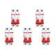 Kit C/5 - Disjuntor Steck Din Bipolar 32A Sd62 3Ka