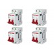 Kit C/4 - Disjuntor Steck Din Bipolar 40A Sd62 3Ka Kit C/4 - Disjuntor Steck Din Bipolar 40A Sd62 3Ka