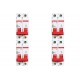 Kit C/4 - Disjuntor Steck Din Bipolar 100A Sd2 10Ka Kit C/4 - Disjuntor Steck Din Bipolar 100A Sd2 10Ka
