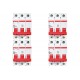 Kit C/4 - Disjuntor Steck Din Tripolar 16A Sd63 3Ka Kit C/4 - Disjuntor Steck Din Tripolar 16A Sd63 3Ka