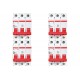 Kit C/4 - Disjuntor Steck Din Tripolar 25A Sd63 3Ka Kit C/4 - Disjuntor Steck Din Tripolar 25A Sd63 3Ka