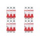 Kit C/4 - Disjuntor Steck Din Tripolar 40A Sd63 3Ka Kit C/4 - Disjuntor Steck Din Tripolar 40A Sd63 3Ka