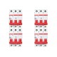 Kit C/4 - Disjuntor Steck Din Tripolar 50A Sd63 3Ka Kit C/4 - Disjuntor Steck Din Tripolar 50A Sd63 3Ka