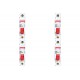 Kit C/4 - Disjuntor Steck Din Unipolar 06A Sd61 3Ka