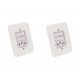 Kit C/2 - Conjunto Radial Pollar 1901119 2Ss 1Tomada 10A