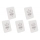 Kit C/5 - Conjunto Radial Pollar 1901112 1P 1Tomada 10A