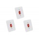 Kit C/3 - Conjunto Radial Pollar 1901376 1Tomada 20A Verm...