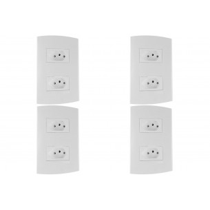 Kit C/4 - Conjunto Peesa Alfa 1547 2Tom 20A Branco