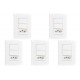 Kit C/5 - Conjunto Peesa Alfa 1548B 2 interruptores Par.T... Kit C/5 - Conjunto Peesa Alfa 1548B 2 interruptores Par.T...