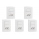 Kit C/5 - Conjunto Peesa Alfa 1548C 1S.1P.Tom 10A Branco Kit C/5 - Conjunto Peesa Alfa 1548C 1S.1P.Tom 10A Branco