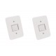 Kit C/2 - Conjunto Radial Pollar 1901178 1 Interruptor Bi...