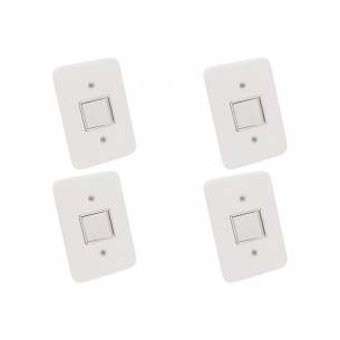 Kit C/4 - Conjunto Radial Pollar 1901178 1 Interruptor Bi...