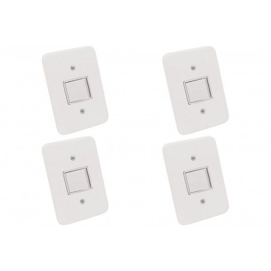 Kit C/4 - Conjunto Radial Pollar 1901178 1 Interruptor Bi...