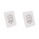 Kit C/2 - Conjunto Radial Pollar 1901219 2Ss 1Tomada 20A