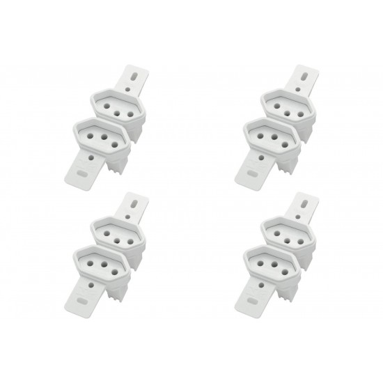 Kit C/4 - Conjunto Radial Pollar 1901136 2Tom 10A S/P Kit C/4 - Conjunto Radial Pollar 1901136 2Tom 10A S/P
