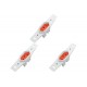 Kit C/3 - Conjunto Radial Pollar 1901377 1Tomada 20A Vermelho S/P Kit C/3 - Conjunto Radial Pollar 1901377 1Tomada 20A Vermelho S/P