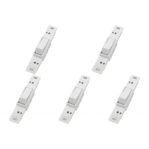 Kit C/5 - Conjunto Radial Pollar 1901021 1 Interruptor Si...