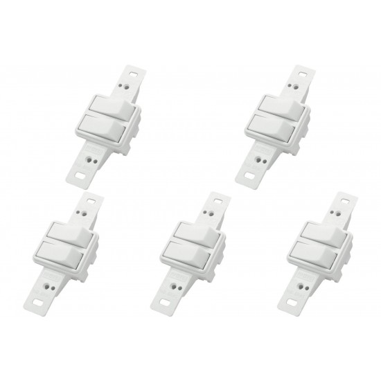 Kit C/5 - Conjunto Radial Pollar 1901022 2 interruptores ...